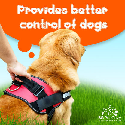 Reflective No-Pull Dog Harness with Breathable Padding - Safe & Easy to Adjust for Comfortable Walks