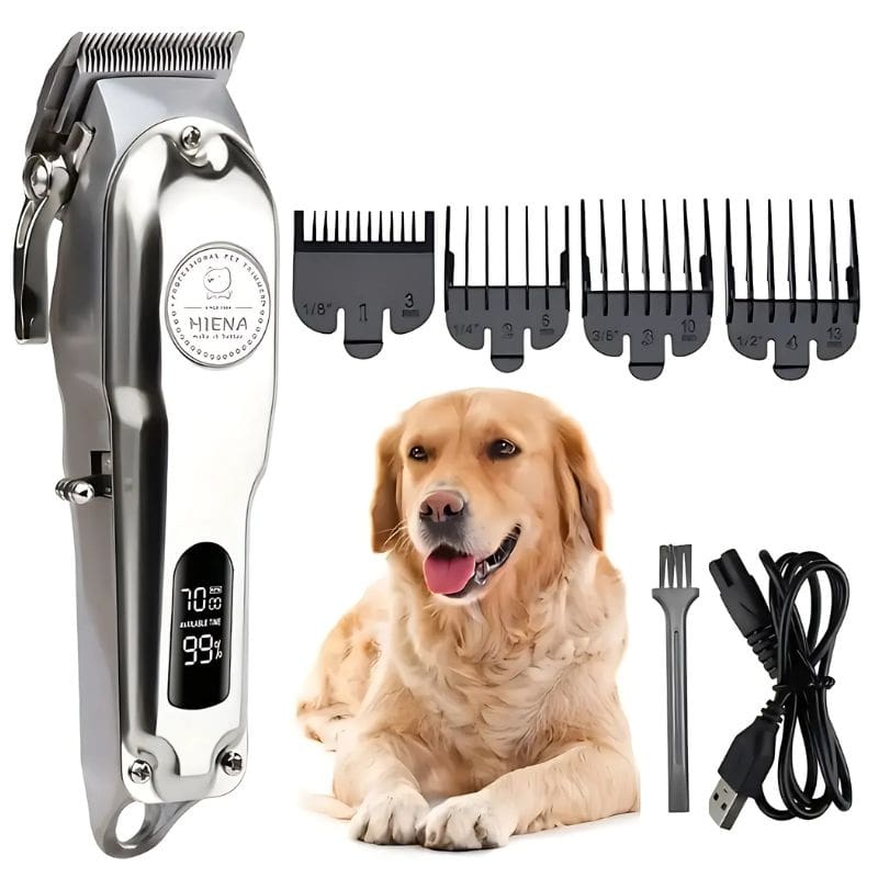 Safe, Powerful, and Quiet Pet Grooming Clipper!