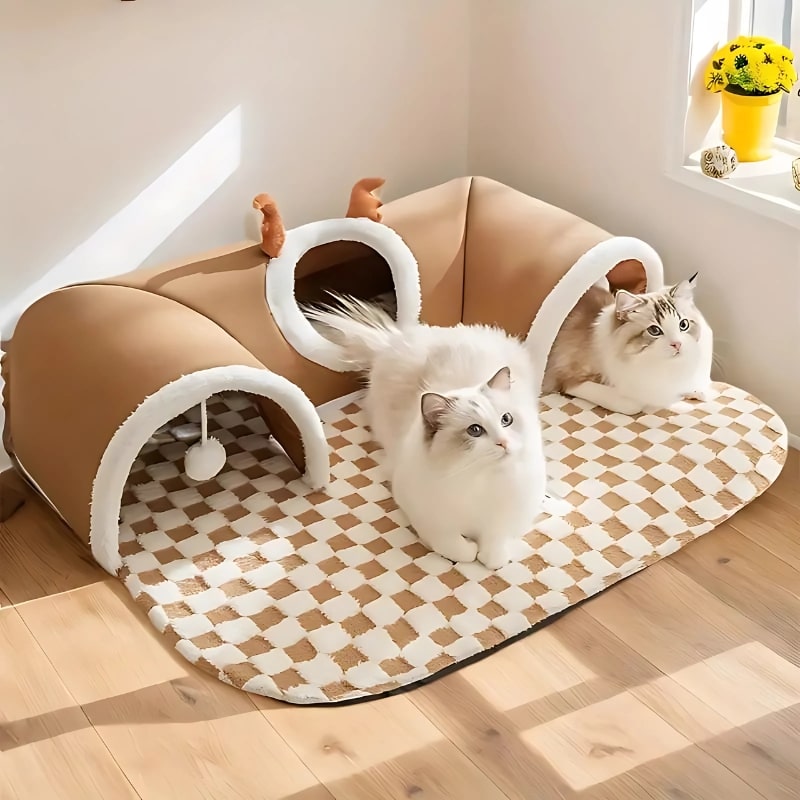 Play and Rest Tunnel for Cats